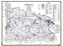 Florence County, Wisconsin State Atlas 1956 Highway Maps